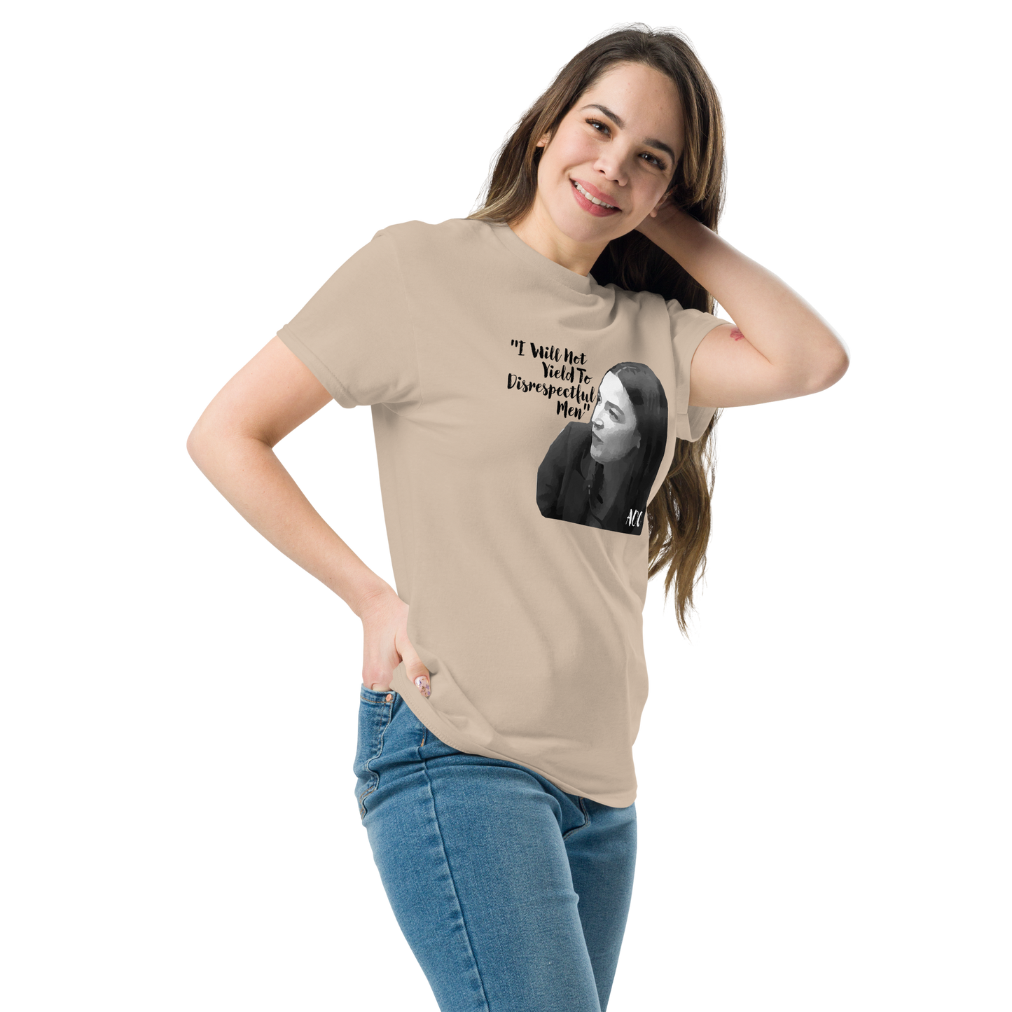 AOC "I Will Not Yield To Disrespectful Men" | Unisex classic tee