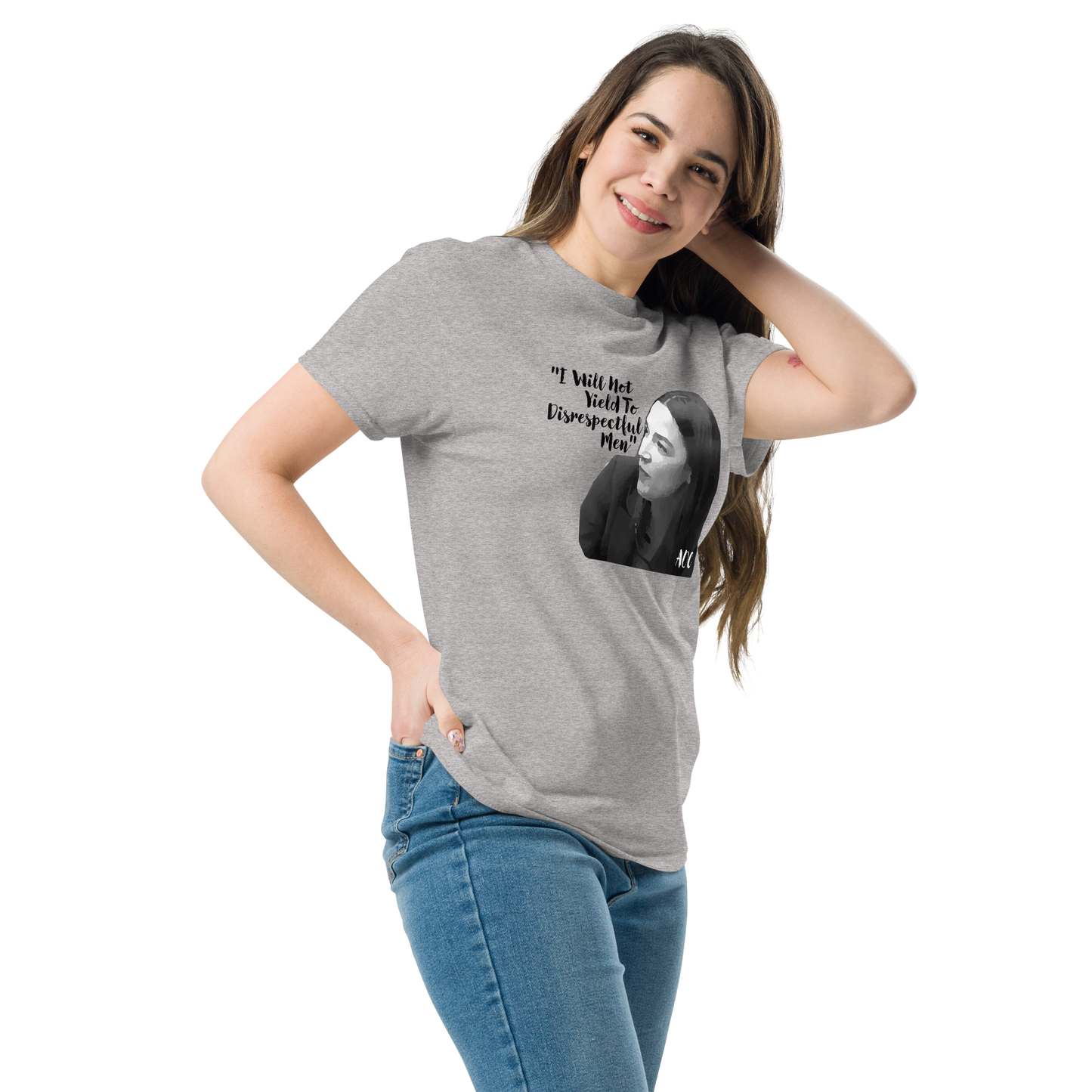 AOC "I Will Not Yield To Disrespectful Men" | Unisex classic tee