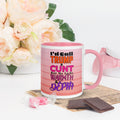 I’d Call Trump a Cunt Pink mug, right view